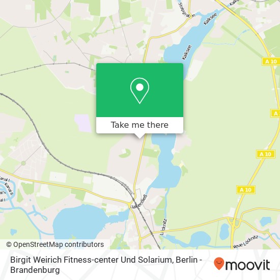 Карта Birgit Weirich Fitness-center Und Solarium