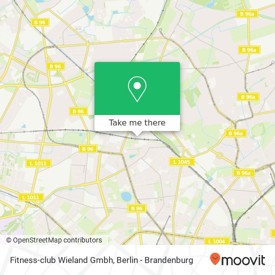 Fitness-club Wieland Gmbh map