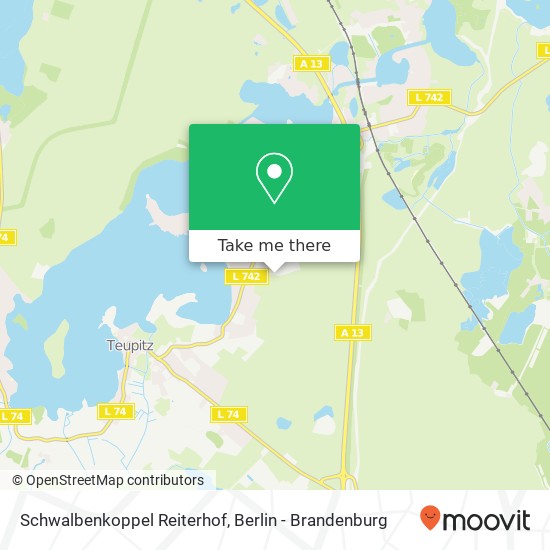 Schwalbenkoppel Reiterhof map