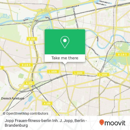 Карта Jopp Frauen-fitness-berlin Inh. J. Jopp