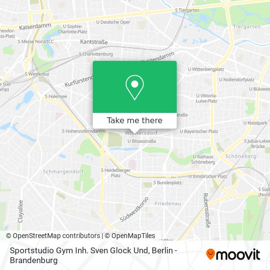 Карта Sportstudio Gym Inh. Sven Glock Und