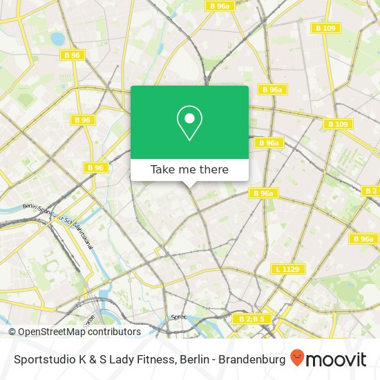 Sportstudio K & S Lady Fitness map