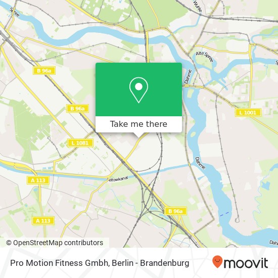 Pro Motion Fitness Gmbh map