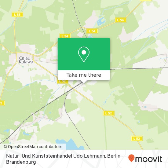 Natur- Und Kunststeinhandel Udo Lehmann map