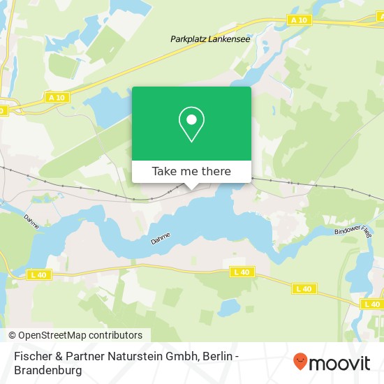 Карта Fischer & Partner Naturstein Gmbh