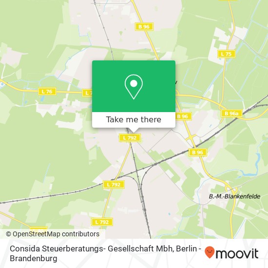 Consida Steuerberatungs- Gesellschaft Mbh map