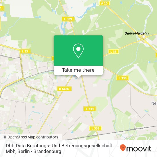 Карта Dbb Data Beratungs- Und Betreuungsgesellschaft Mbh