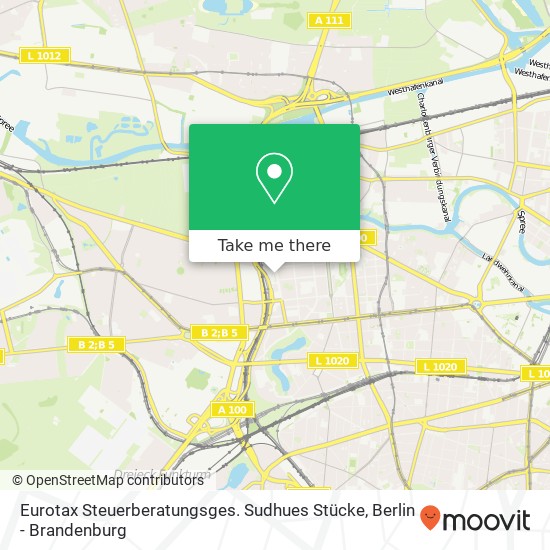 Eurotax Steuerberatungsges. Sudhues Stücke map