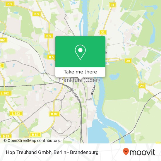 Hbp Treuhand Gmbh map