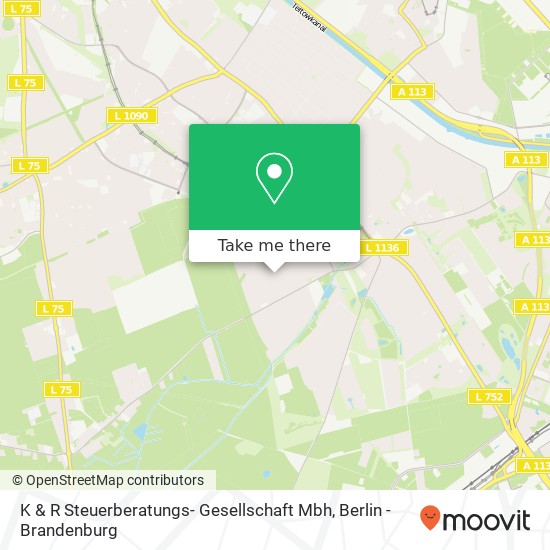 K & R Steuerberatungs- Gesellschaft Mbh map