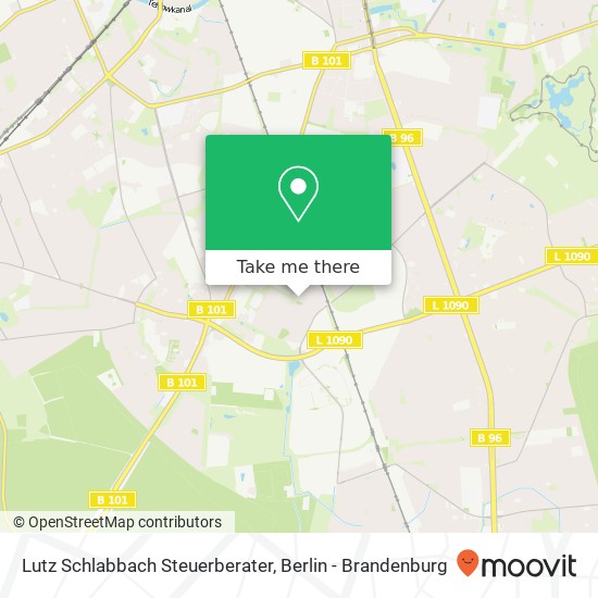 Lutz Schlabbach Steuerberater map