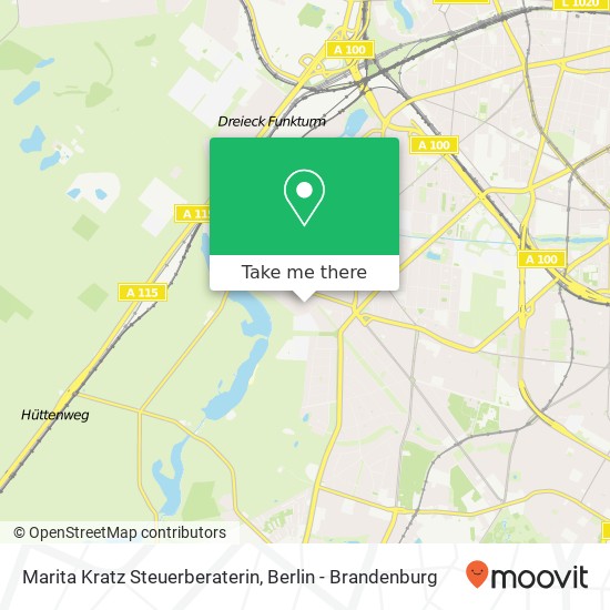 Marita Kratz Steuerberaterin map