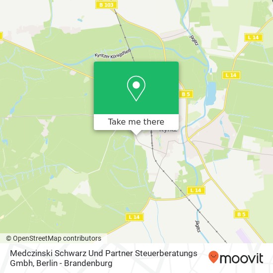 Карта Medczinski Schwarz Und Partner Steuerberatungs Gmbh