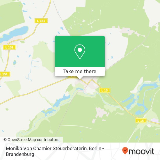 Карта Monika Von Chamier Steuerberaterin