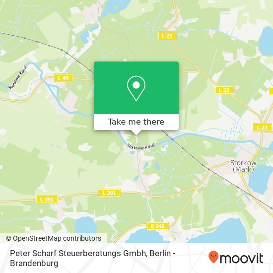 Peter Scharf Steuerberatungs Gmbh map