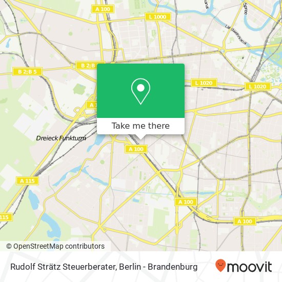 Карта Rudolf Strätz Steuerberater
