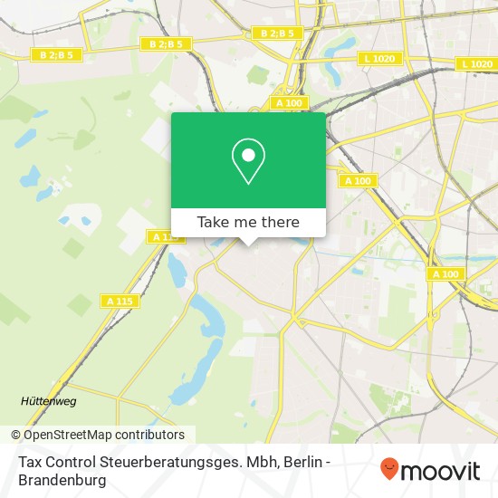 Tax Control Steuerberatungsges. Mbh map