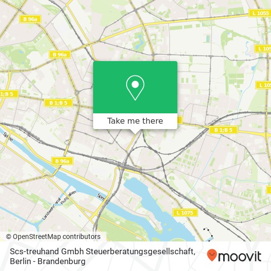 Scs-treuhand Gmbh Steuerberatungsgesellschaft map