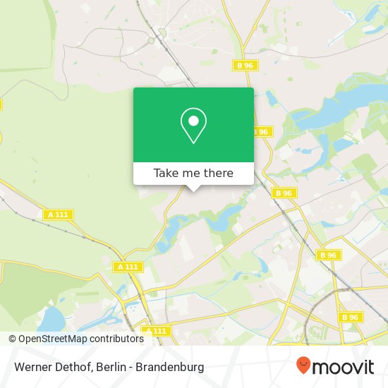 Werner Dethof map