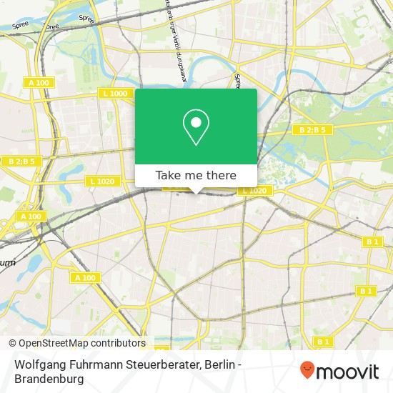 Wolfgang Fuhrmann Steuerberater map