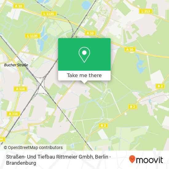 Straßen- Und Tiefbau Rittmeier Gmbh map