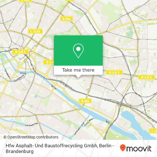 Hfw Asphalt- Und Baustoffrecycling Gmbh map