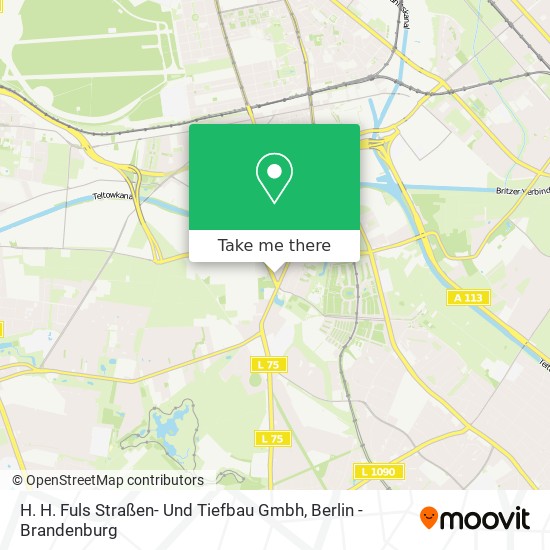 H. H. Fuls Straßen- Und Tiefbau Gmbh map