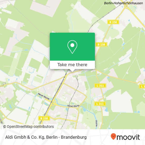 Aldi Gmbh & Co. Kg map