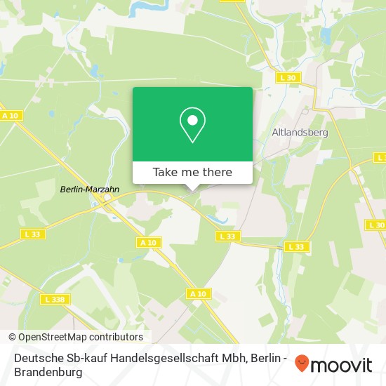 Deutsche Sb-kauf Handelsgesellschaft Mbh map