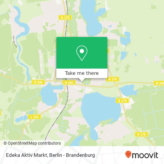 Карта Edeka Aktiv Markt