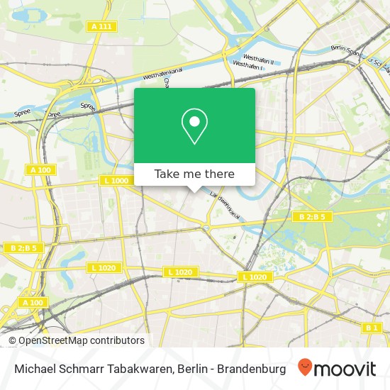 Michael Schmarr Tabakwaren map