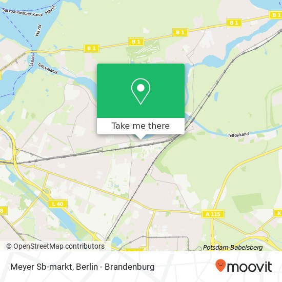 Meyer Sb-markt map