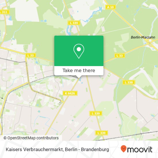 Kaisers Verbrauchermarkt map