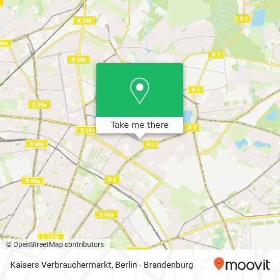 Kaisers Verbrauchermarkt map