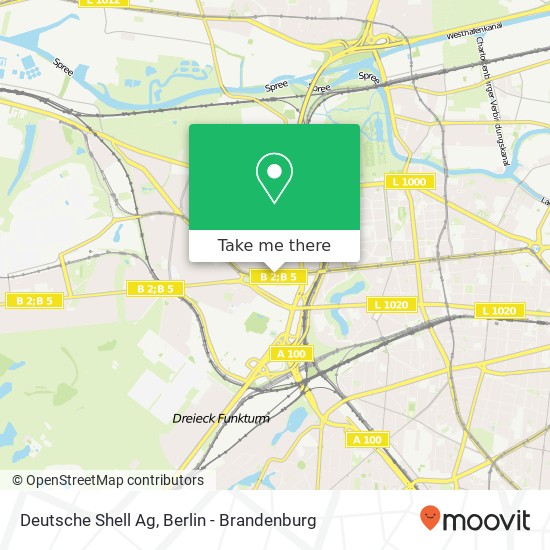 Deutsche Shell Ag map