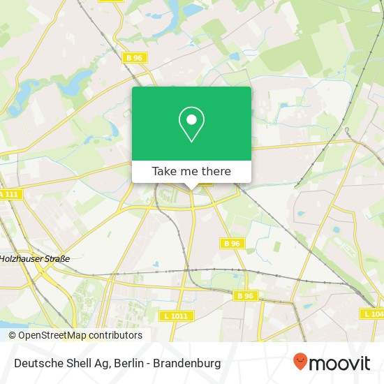 Deutsche Shell Ag map
