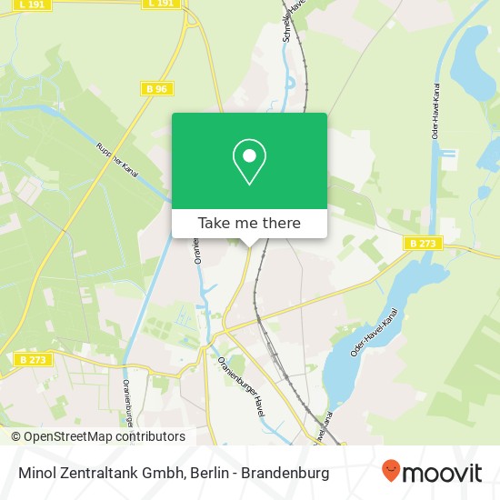 Minol Zentraltank Gmbh map