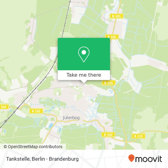 Tankstelle map