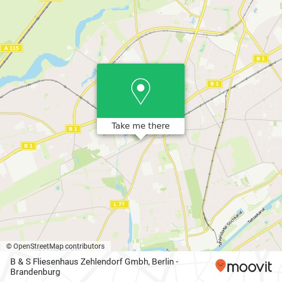 B & S Fliesenhaus Zehlendorf Gmbh map