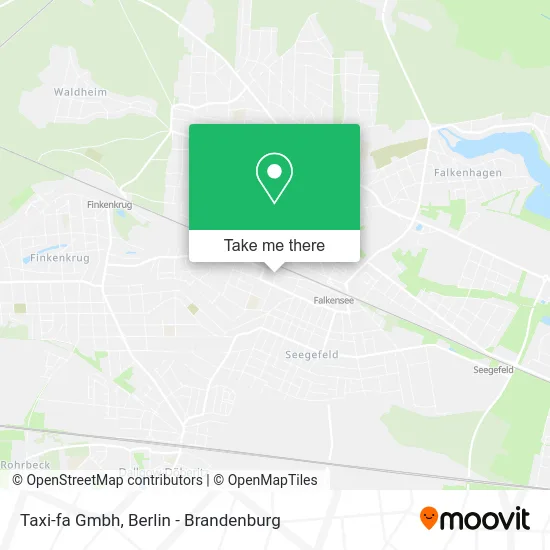 Taxi-fa Gmbh map