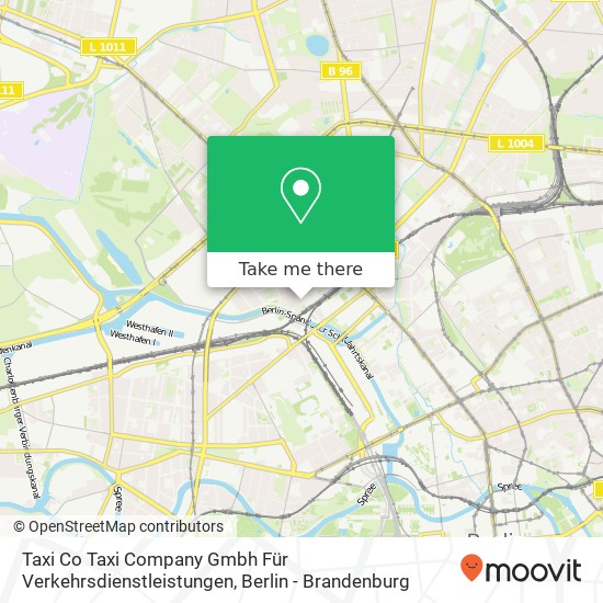 Карта Taxi Co Taxi Company Gmbh Für Verkehrsdienstleistungen