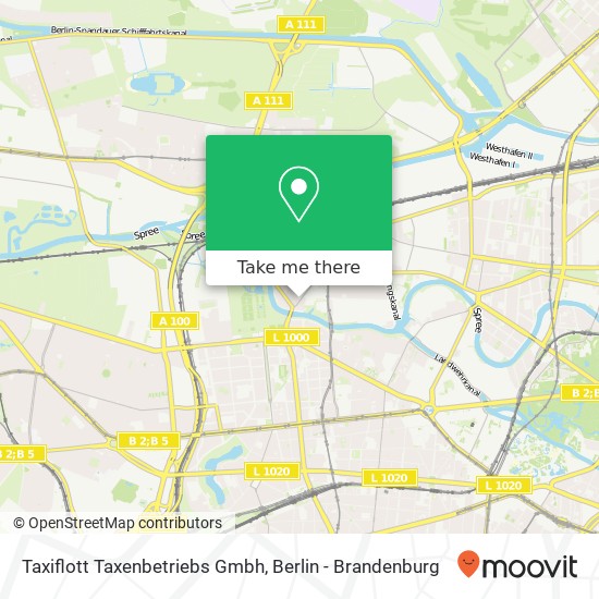 Taxiflott Taxenbetriebs Gmbh map