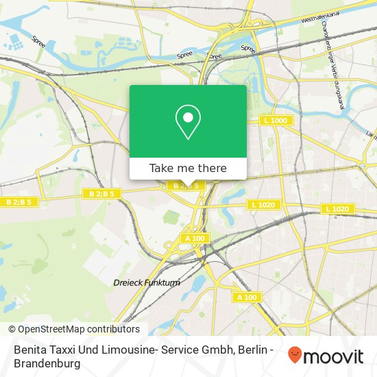 Benita Taxxi Und Limousine- Service Gmbh map