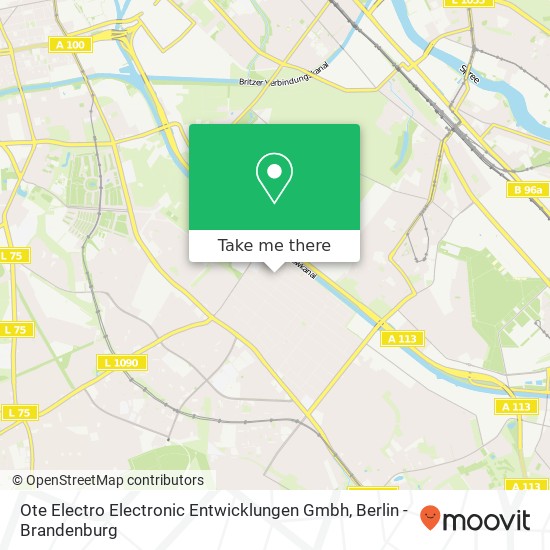 Ote Electro Electronic Entwicklungen Gmbh map