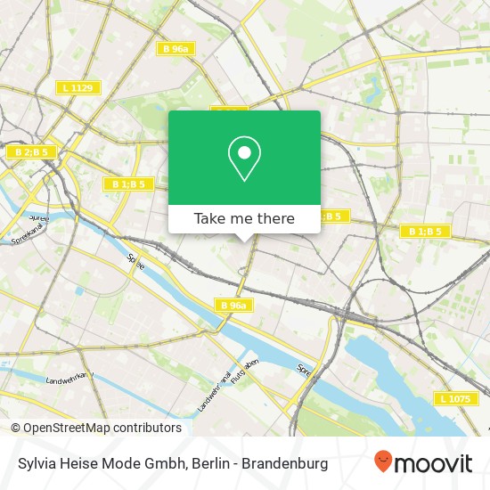 Sylvia Heise Mode Gmbh map
