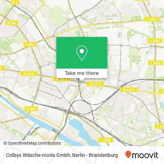 Colbys Wäsche-mode Gmbh map