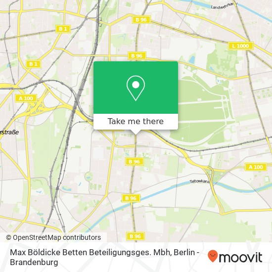 Max Böldicke Betten Beteiligungsges. Mbh map