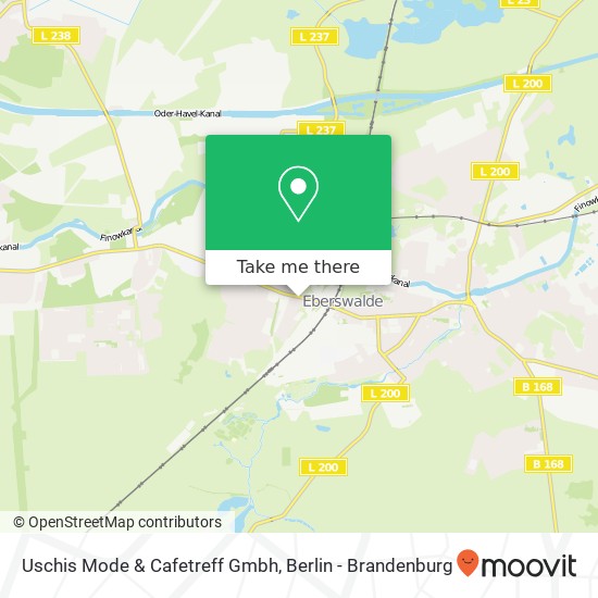 Карта Uschis Mode & Cafetreff Gmbh