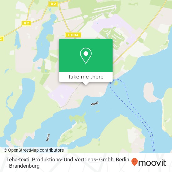 Teha-textil Produktions- Und Vertriebs- Gmbh map