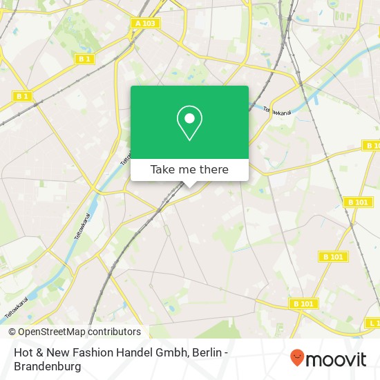 Hot & New Fashion Handel Gmbh map